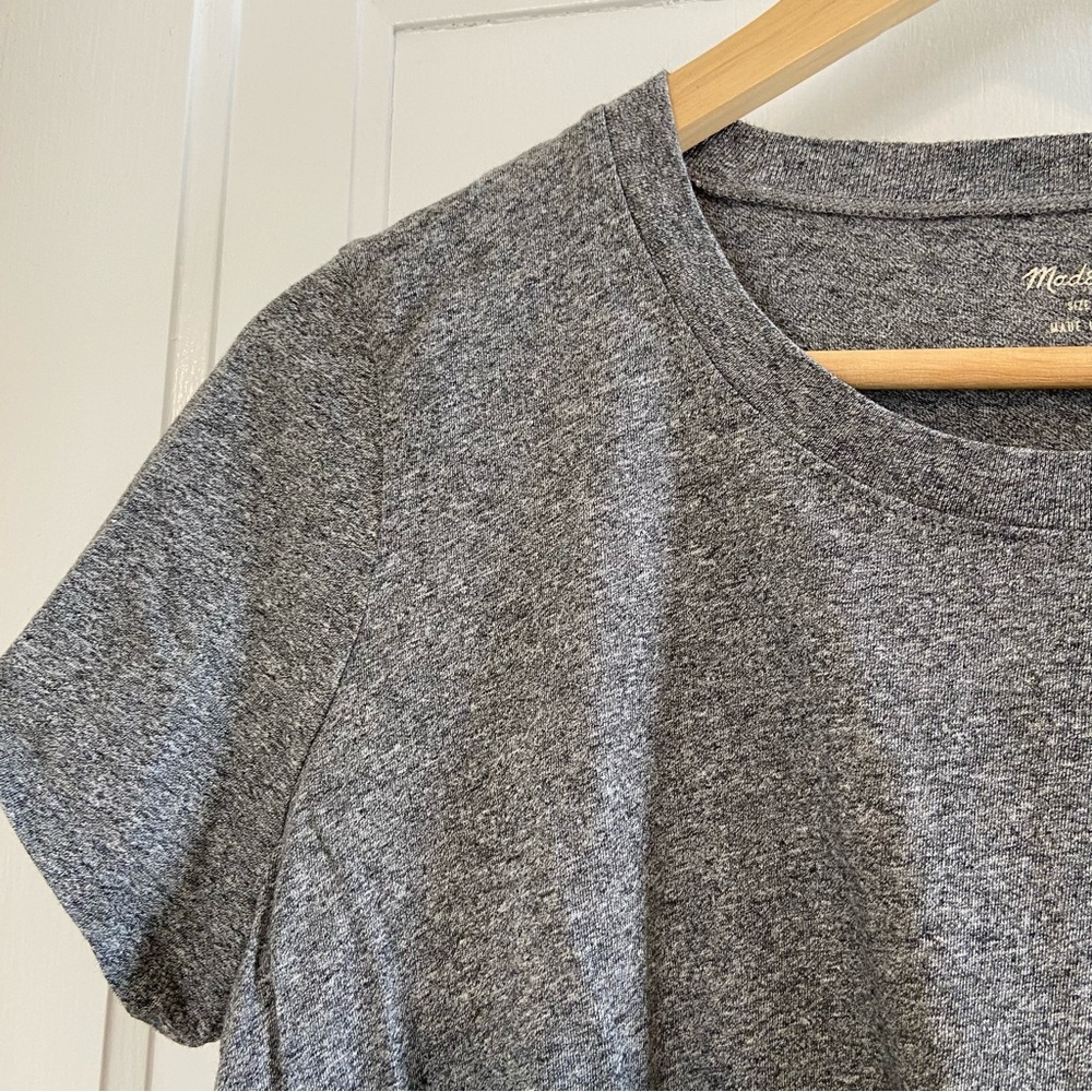 Madewell Knot Front t-shirt - Picture 3 of 4